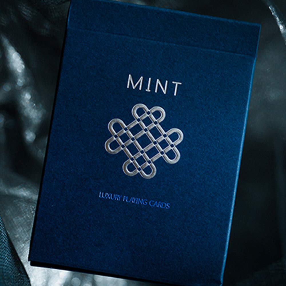 SYNCSPIKE Mint 2 Playing Cards (Blueberry) Included a Clear